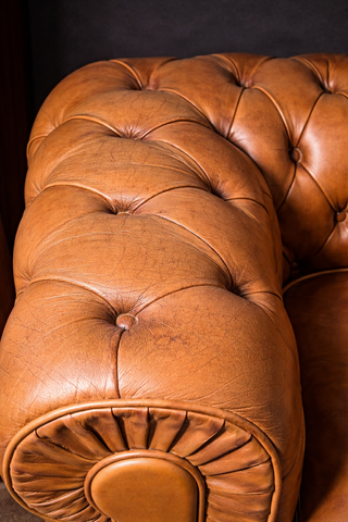 Sillón Chester Piel Coñac