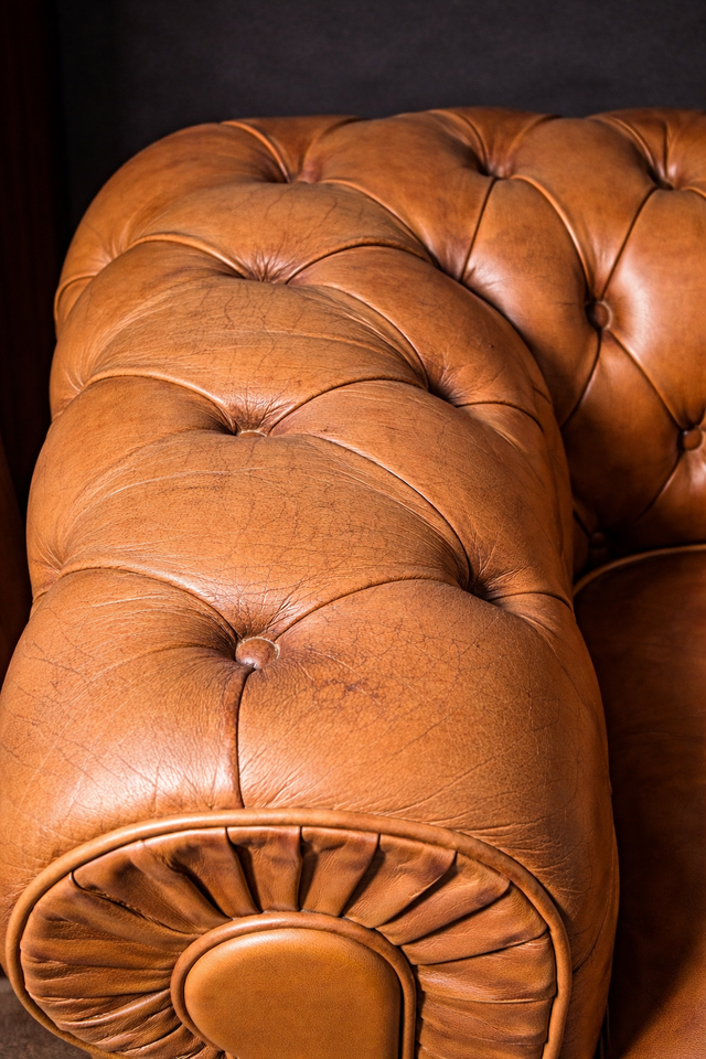 Sillón Chester Piel Coñac