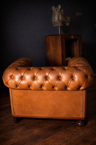 Sillón Chester Piel Coñac
