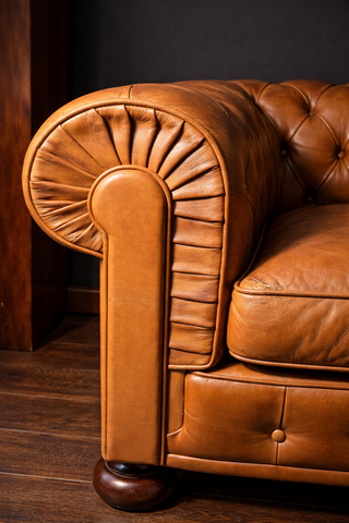 Sillón Chester Piel Coñac
