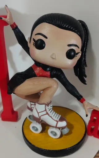 Figura estilo cabezón personalizada