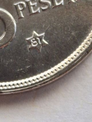 LOTE D-6: -4 Monedas 25 Pts. 1980-1981 -S/C-