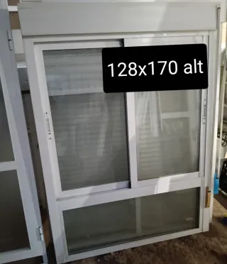 Ventana aluminio 128x170