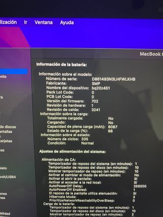 MacBook Pro 15 Retina mediados 2015 A1398