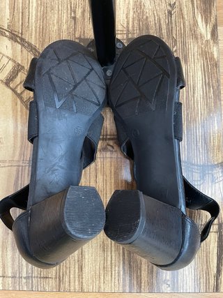 Sandalias Piel 5th Avenue Tacón Cómodo 39