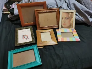 Lote de 6 Marcos de Fotos