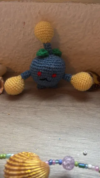 Amigurumi Muñeco Crochet Azul