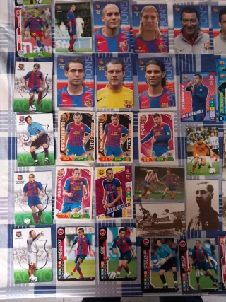 Cromos de fútbol antiguos FC Barcelona