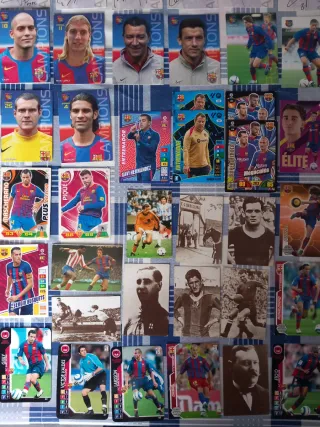 Cromos de fútbol antiguos FC Barcelona