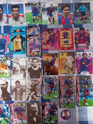 Cromos de fútbol antiguos FC Barcelona