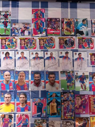 Cromos de fútbol antiguos FC Barcelona