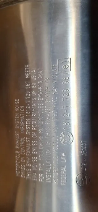 Escape Original BMW C 600 GT, C 650 SPORT