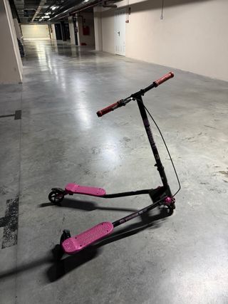 Patineta Patin Deslizador Rosa y Negro