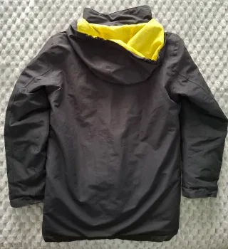 Chaqueta de esquí con capucha y estampado