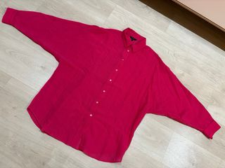 MASSIMO DUTTI camisa mujer fucsia L como nueva