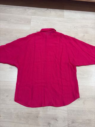 MASSIMO DUTTI camisa mujer fucsia L como nueva