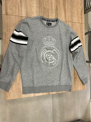 Sudadera Real Madrid Gris Talla M