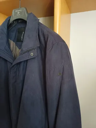 Giubbotto uomo Jupiter scamosciato blu