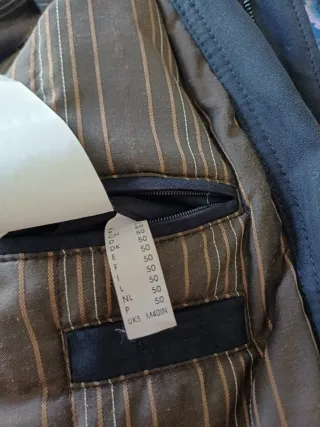 Giubbotto uomo Jupiter scamosciato blu