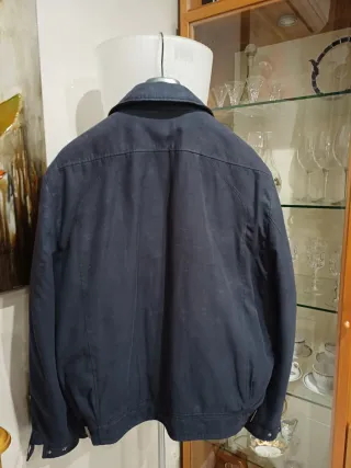 Giubbotto uomo Jupiter scamosciato blu