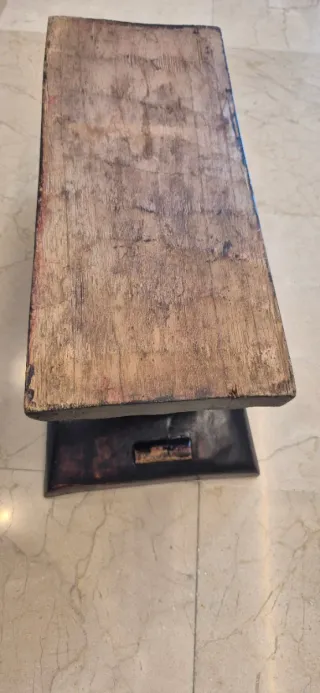 Taburete Ashanti Vintage Madera