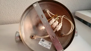 Lámpara de techo 3 focos orientables + Bombillas