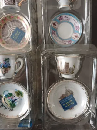 Stock Tazzine e Piattini Porcellana Nuovi