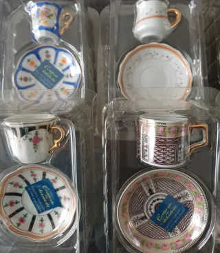 Stock Tazzine e Piattini Porcellana Nuovi