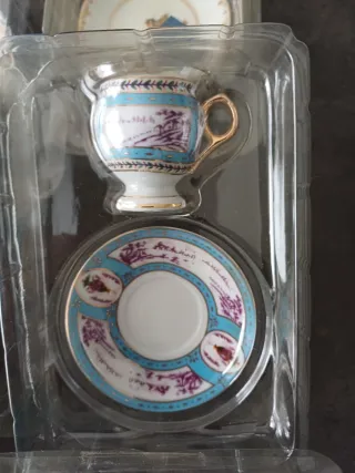 Stock Tazzine e Piattini Porcellana Nuovi