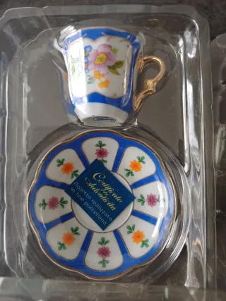 Stock Tazzine e Piattini Porcellana Nuovi