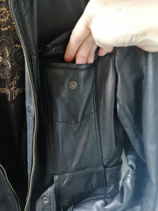 Chaqueta de cuero Fórmula Joven