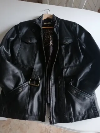 Chaqueta de cuero Fórmula Joven