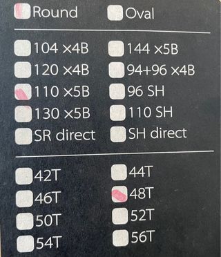 Plato DECKAS Gravel 48T Monoplato Nuevo