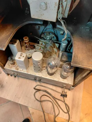 Radio de válvulas vintage