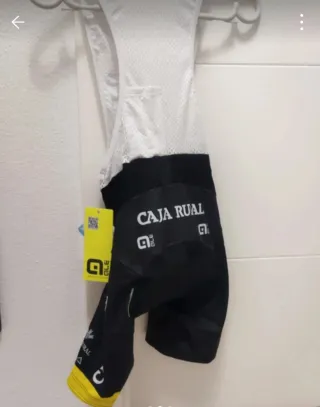 Conjunto Ciclismo Ale Maillot y Culotte Caja Rural