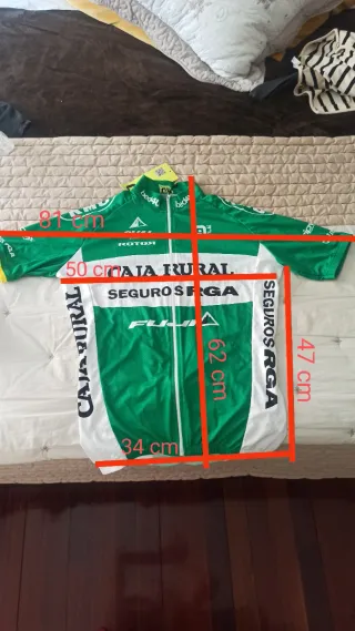 Conjunto Ciclismo Ale Maillot y Culotte Caja Rural