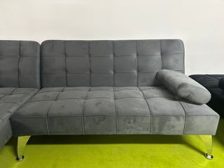SOFÁ CHAISE-LONGUE reversible + 2 cojines*