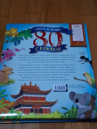 Libro La vuelta al mundo en 80 cuentos
