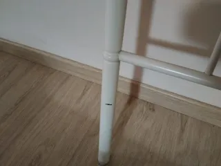 Cabecero cama 90cm hierro forjado color crema