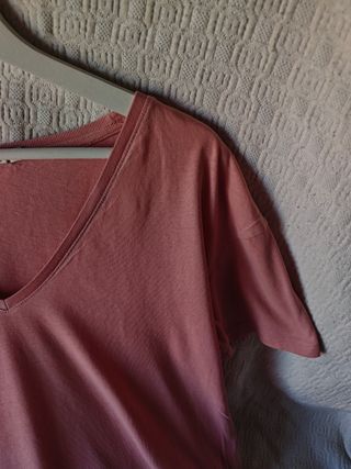 Camiseta manga corta Stradivarius talla M/L mujer