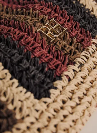 Bolso Rafia Pedro del Hierro Multicolor