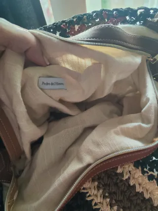 Bolso Rafia Pedro del Hierro Multicolor