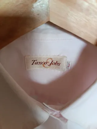 Camisa de vestir rosa mujer