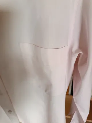 Camisa de vestir rosa mujer