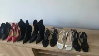 Zapatos de tacón negros