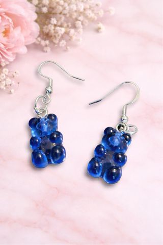 Pendientes Gummy Bear Azules