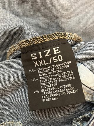 Giacca in denim con strass