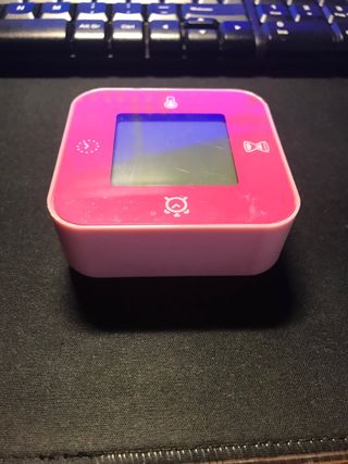 Orologio Sveglia Temperatura Clockis Ikea rosa
