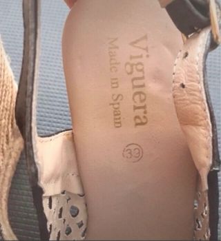 Sandalias Cuñas VIGUERA Glitter  NUEVAS