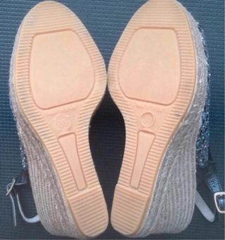 Sandalias Cuñas VIGUERA Glitter  NUEVAS